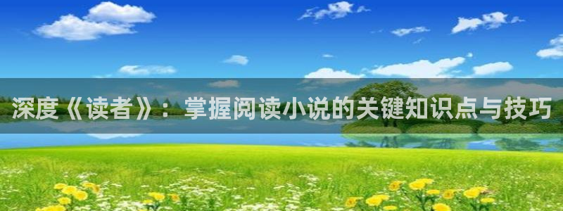 不死者镇魂小说网站小说：深度《读者》：掌握阅读小说的关键知识点与技巧